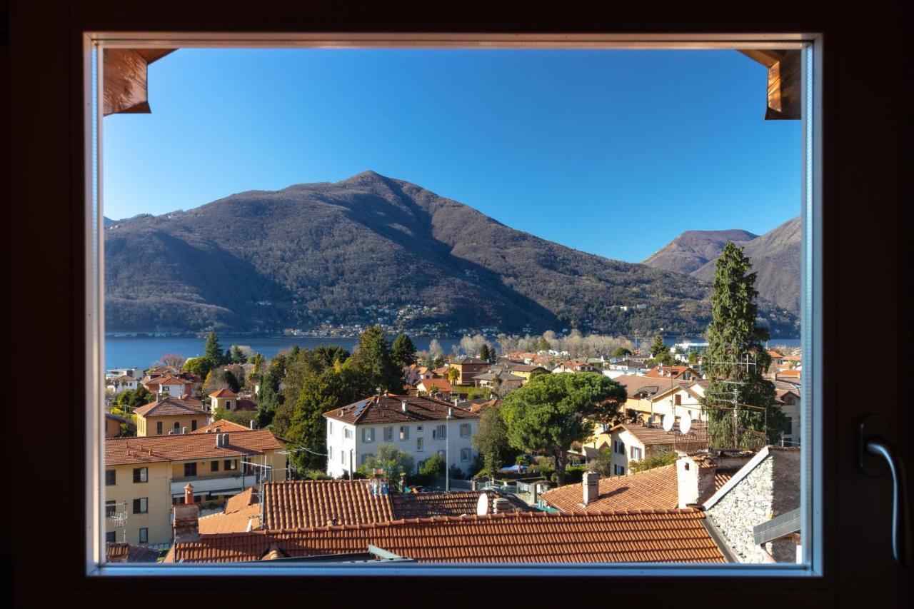 Casa del Borgo Aria&Acqua sul Lago Maggiore Maccagno Esterno foto