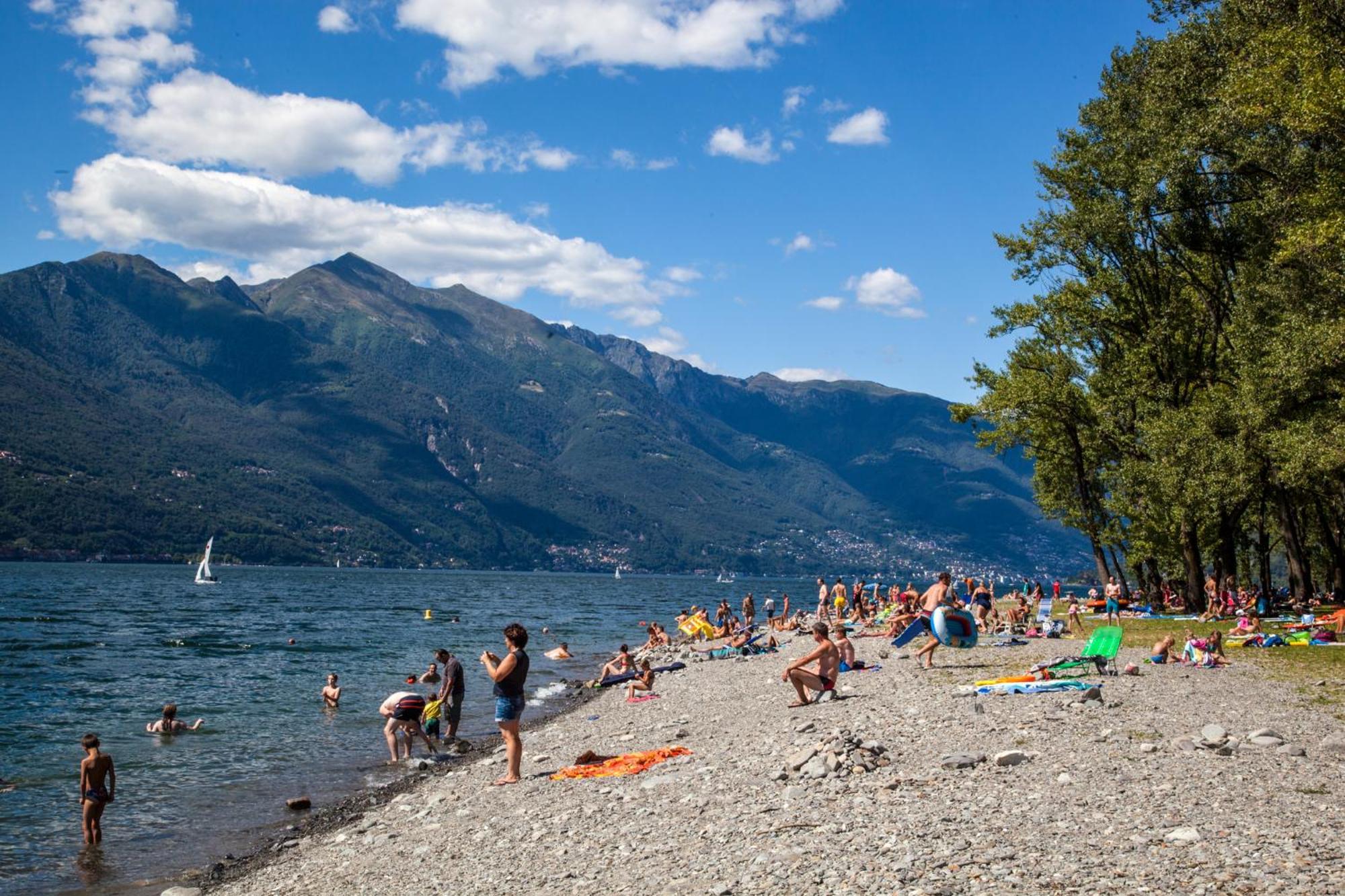Casa del Borgo Aria&Acqua sul Lago Maggiore Maccagno Esterno foto